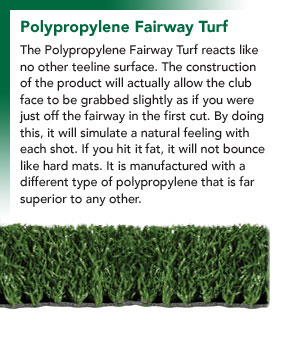 Polypropylene Fairway Turf